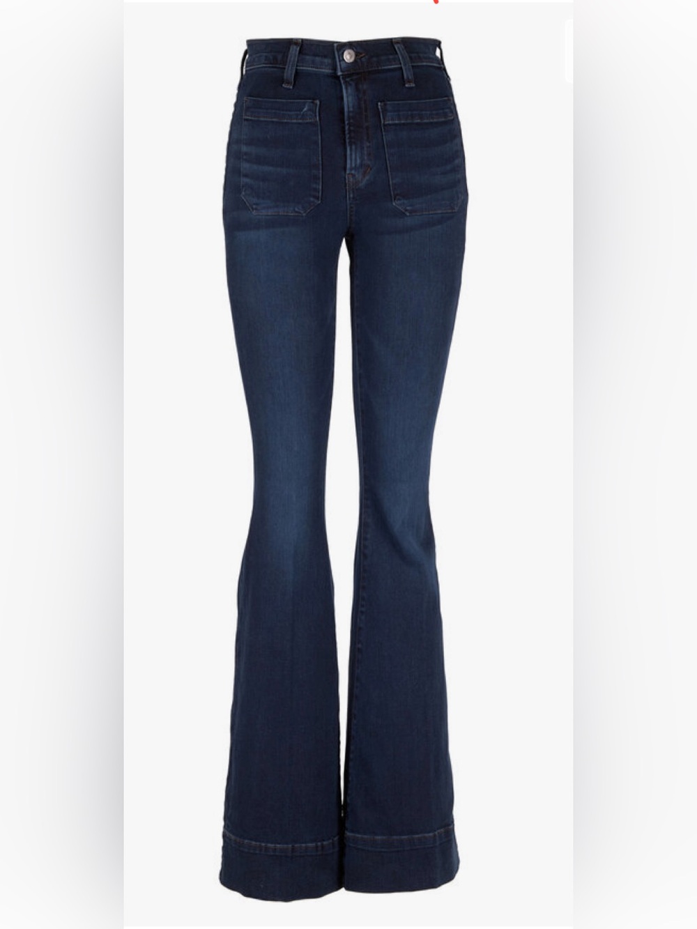 Veronica Beard Sheridan Dark Wash Exaggerated Flare Jeans NWT 28